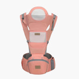Canguru Ergonômico para Bebê com Assento Confortável - Mãos Livres 0 a 36 Meses