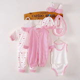 Kit Enxoval Bebê 8 Peças Unissex