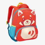 Kit Mochila Infantil Panda Vermelho com Lancheira e Estojo Escolar