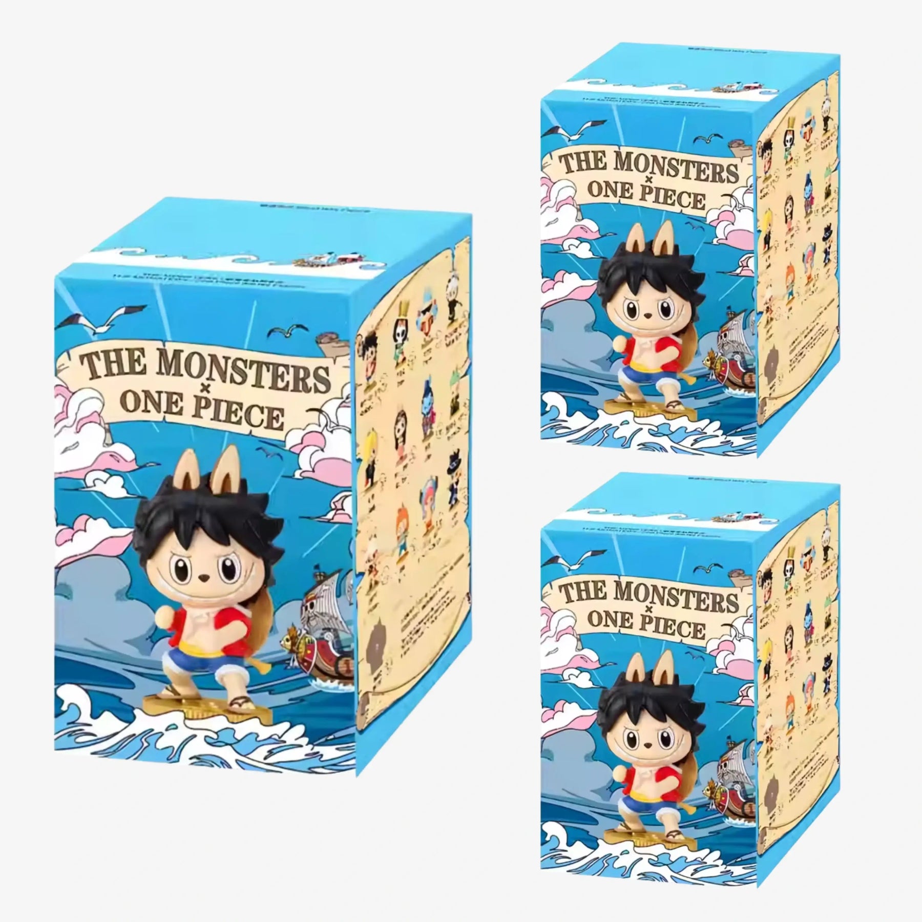 Labubu Caixa Aleatória The Monsters - Coleção One Piece Popmart - ZBaby