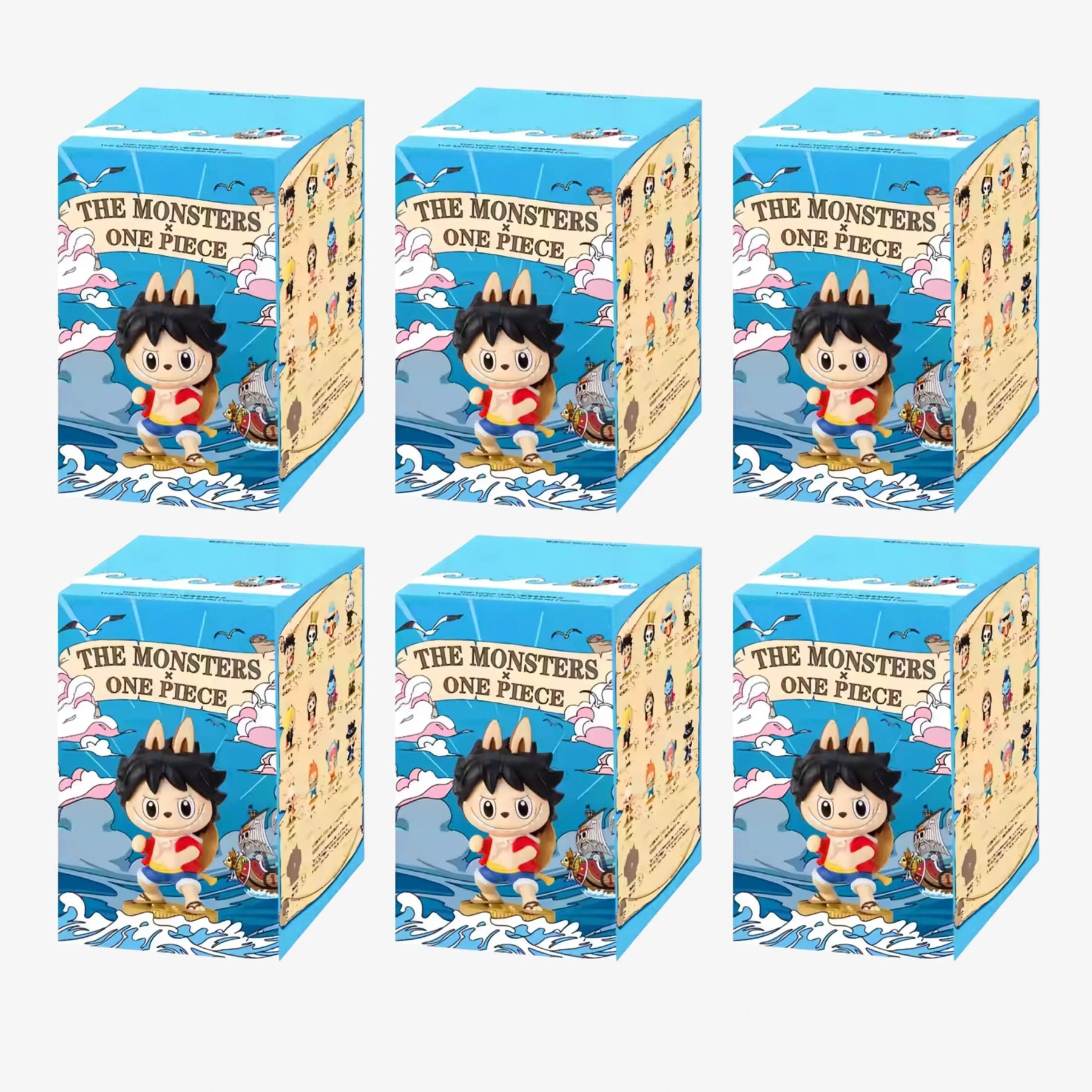 Labubu Caixa Aleatória The Monsters - Coleção One Piece Popmart - ZBaby