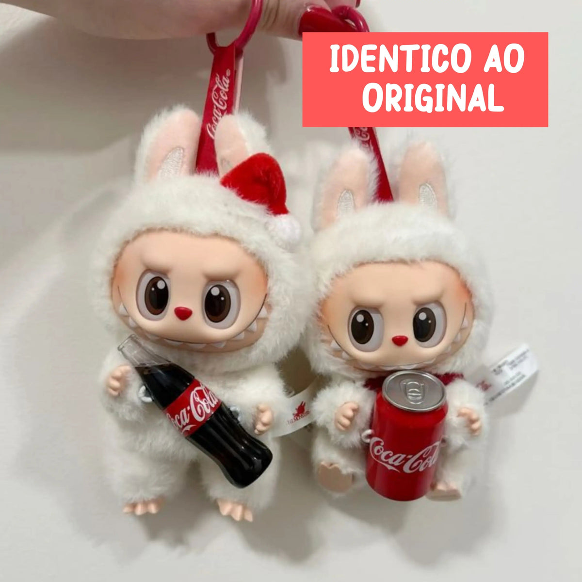 Labubu The Monsters - Coleção Especial Coca Cola Popmart - ZBaby
