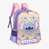 Mochila Stitch Escolar Infantil de Costas Menina