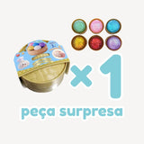 Squishy Pãozinho Surpresa Infantil Macio e Colecionável