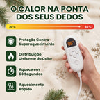 Manta Vestível com Capuz e Forro Sherpa Tema Natalino Verde — Robe Oversized de Frio Adulto ZBaby™