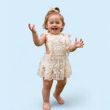 Vestido de Renda Bebê Menina