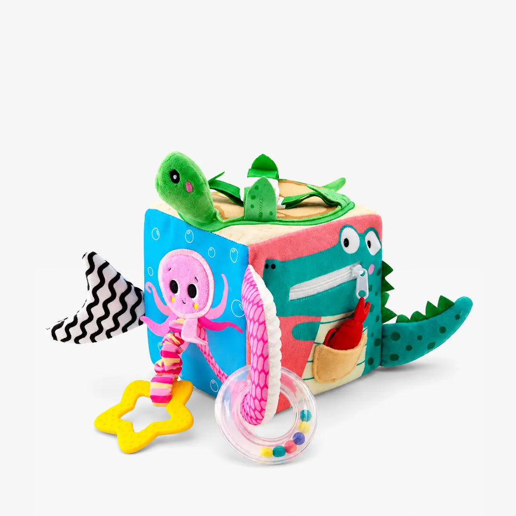 Brinquedo Sensorial Cubo Divertido para Bebês