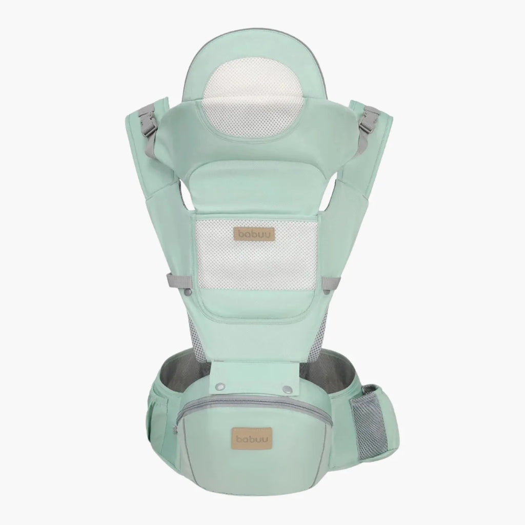 Canguru Ergonômico para Bebê com Assento Confortável - Mãos Livres 0 a 36 Meses