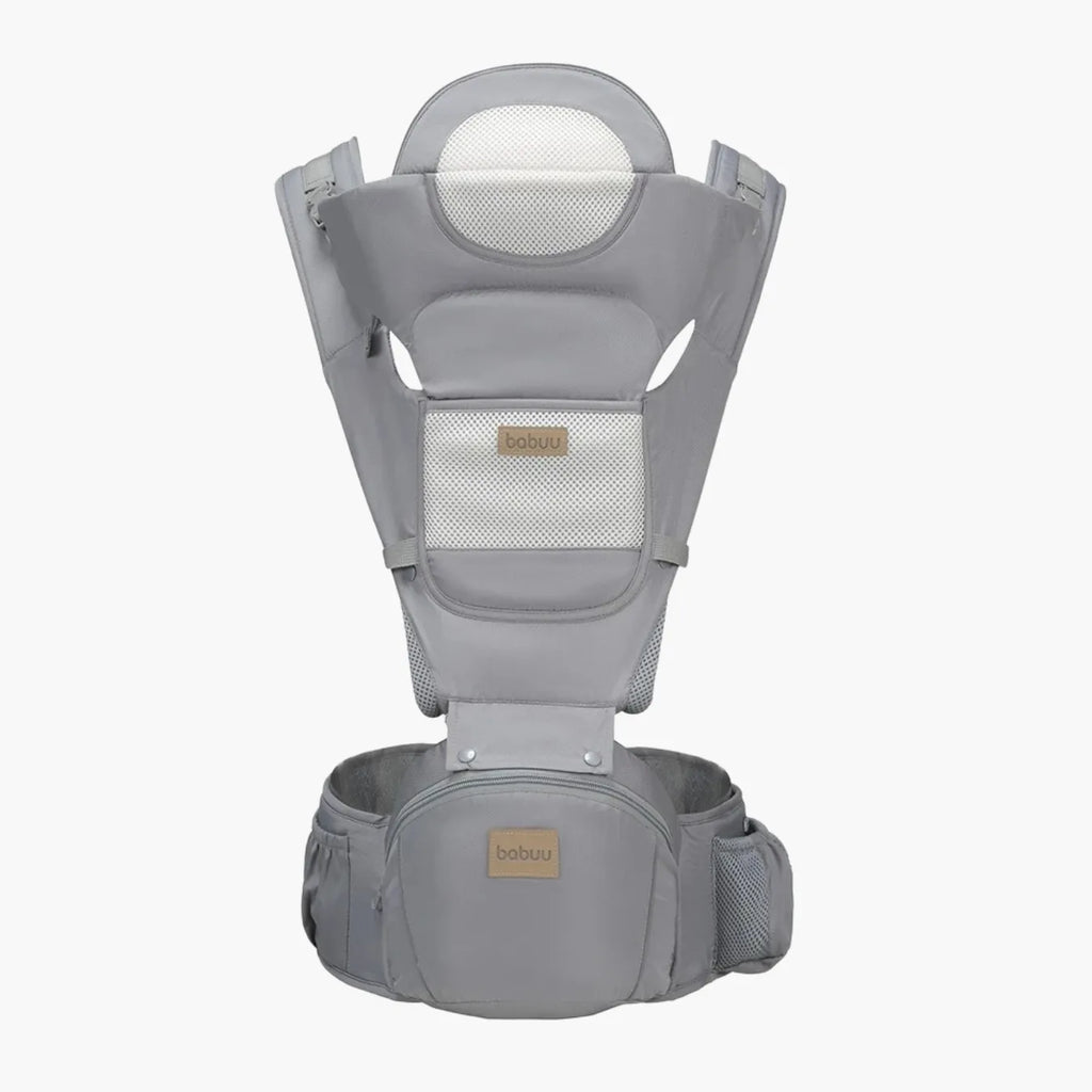 Canguru Ergonômico para Bebê com Assento Confortável - Mãos Livres 0 a 36 Meses
