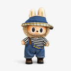 Kit Roupa Jeans e Acessório para Labubu Popmart