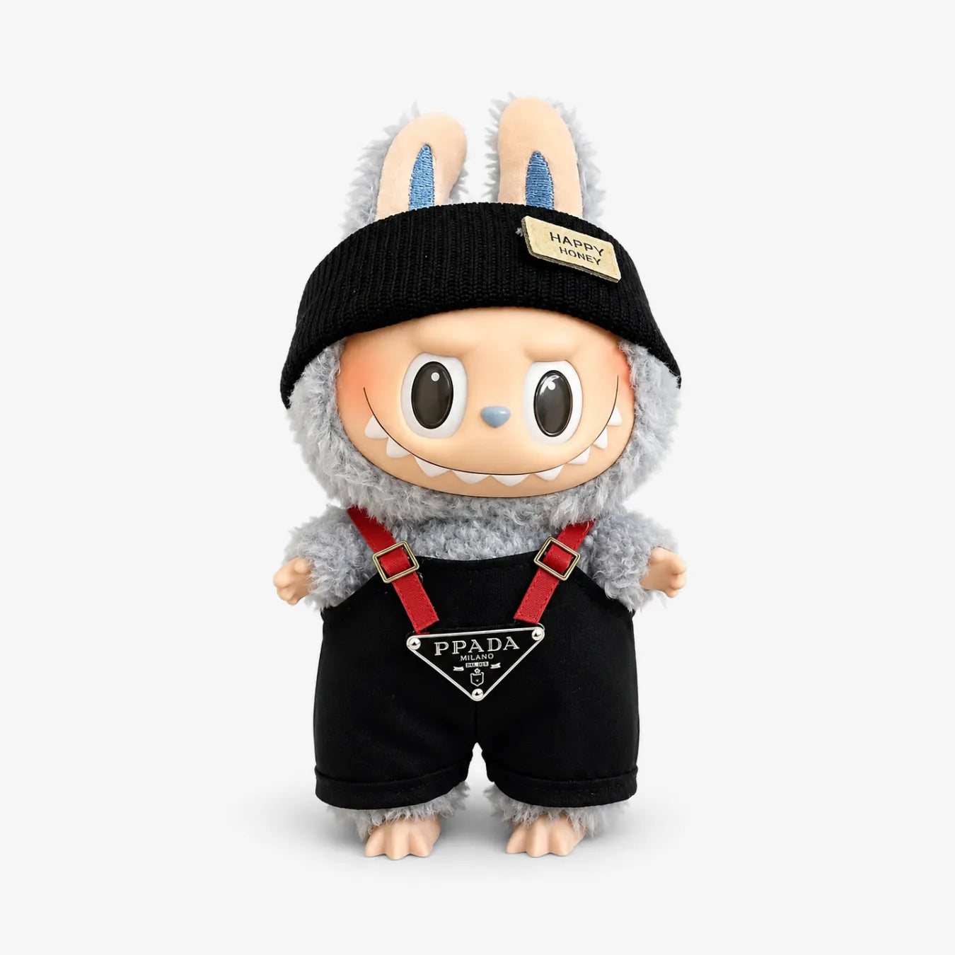 Kit Roupa Prada e Acessório para Labubu Popmart