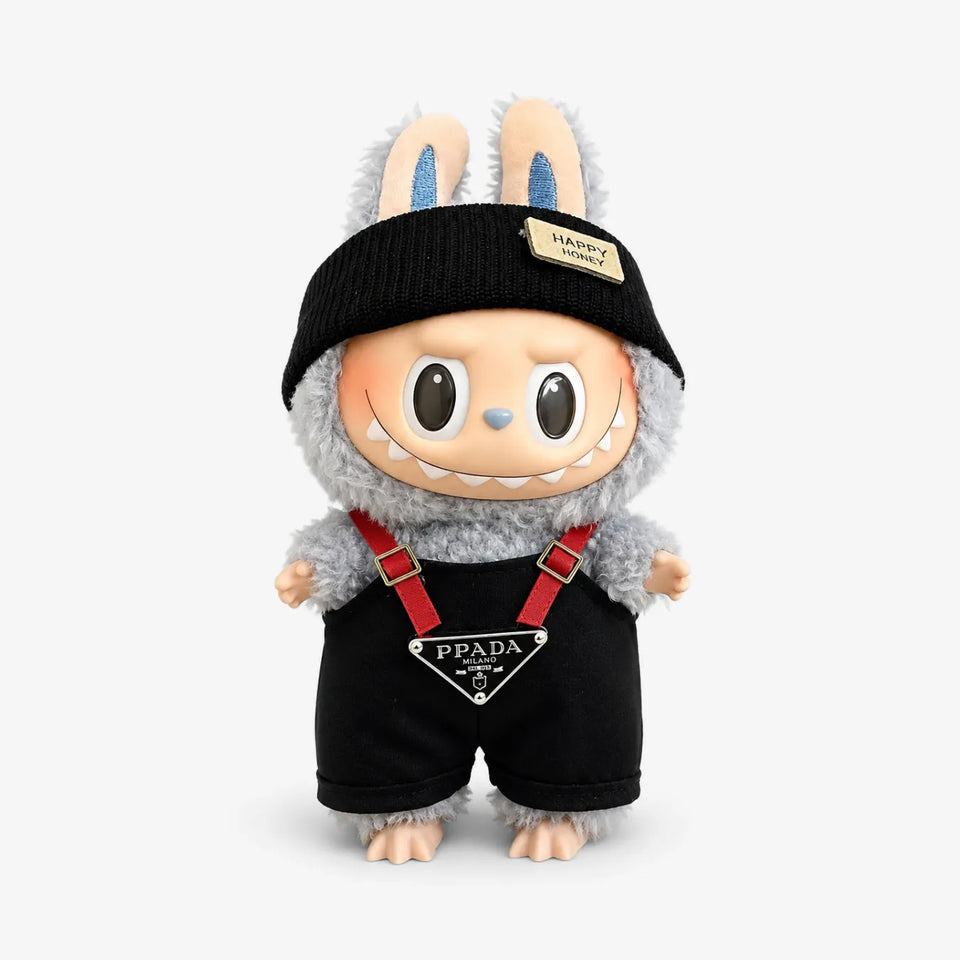 Kit Roupa Prada e Acessório para Labubu Popmart