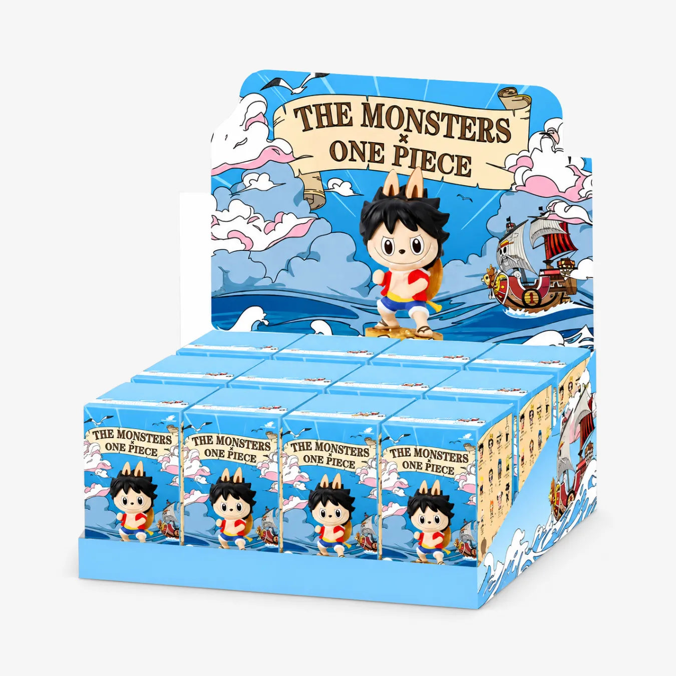 Labubu Caixa Aleatória The Monsters - Coleção One Piece Popmart