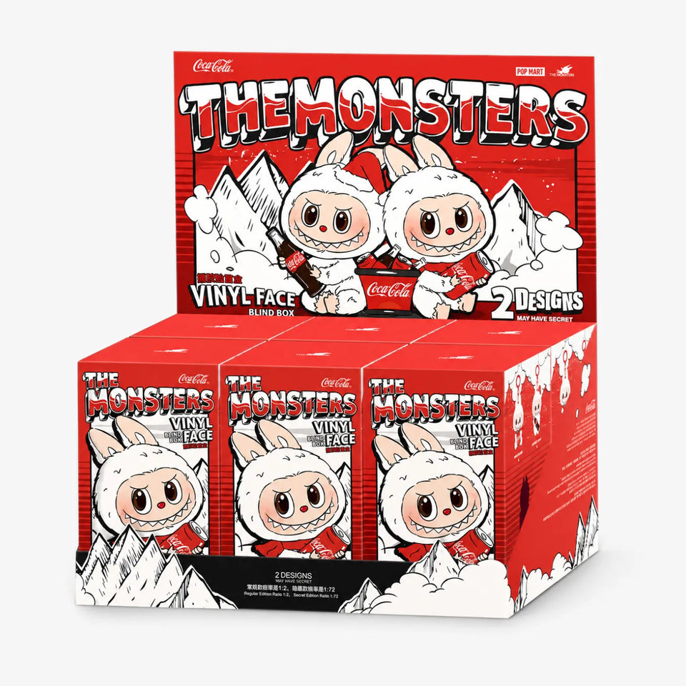 Labubu The Monsters - Coleção Especial Coca Cola Popmart