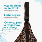Canguru de Ombro para Bebê Sling Ajustável Colo Mais Leve