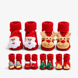Meia de Natal Vermelha Bebê