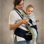 Canguru Ergonômico para Bebê com Assento Confortável - Mãos Livres 0 a 36 Meses