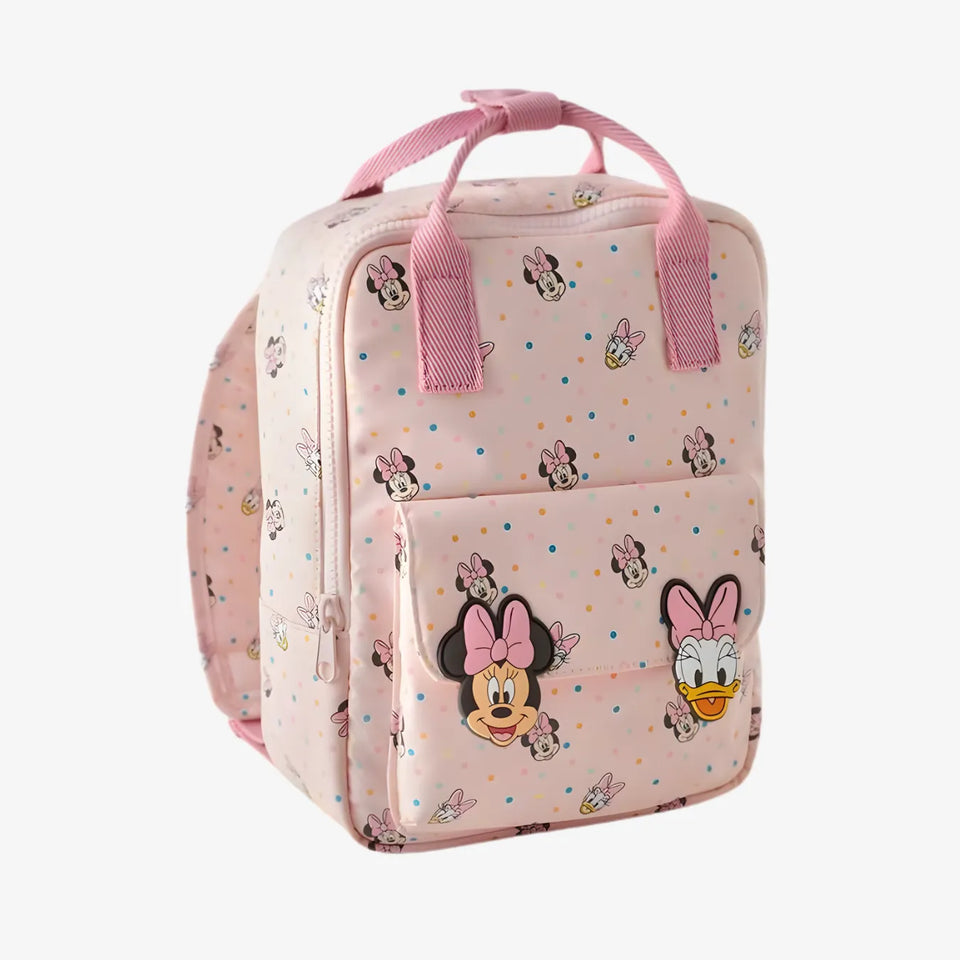 Mochila Escolar Infantil Menina Minnie e Margarida Disney