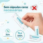 Irrigador Nasal Elétrico Velcura™ com Enxágue e Coleta de Resíduos