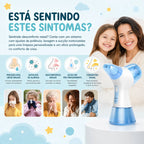 Irrigador Nasal Elétrico Velcura™ com Enxágue e Coleta de Resíduos