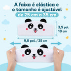 Faixa Fone de Ouvido Infantil Bluetooth para Dormir e Viajar - Bichinhos