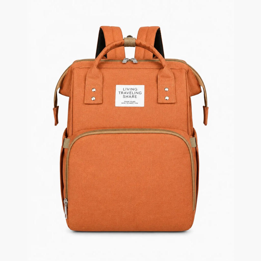 Bolsa Maternidade 2 em 1 com Trocador e Berço Portátil Dobrável para Bebê