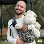 Canguru de Ombro para Bebê Sling Ajustável Colo Mais Leve