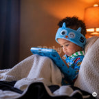 Faixa Fone de Ouvido Infantil Bluetooth para Dormir e Viajar - Bichinhos