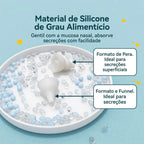 Aspirador Nasal Elétrico Recarregável para Bebês com Bico de Silicone Macio ZBaby™