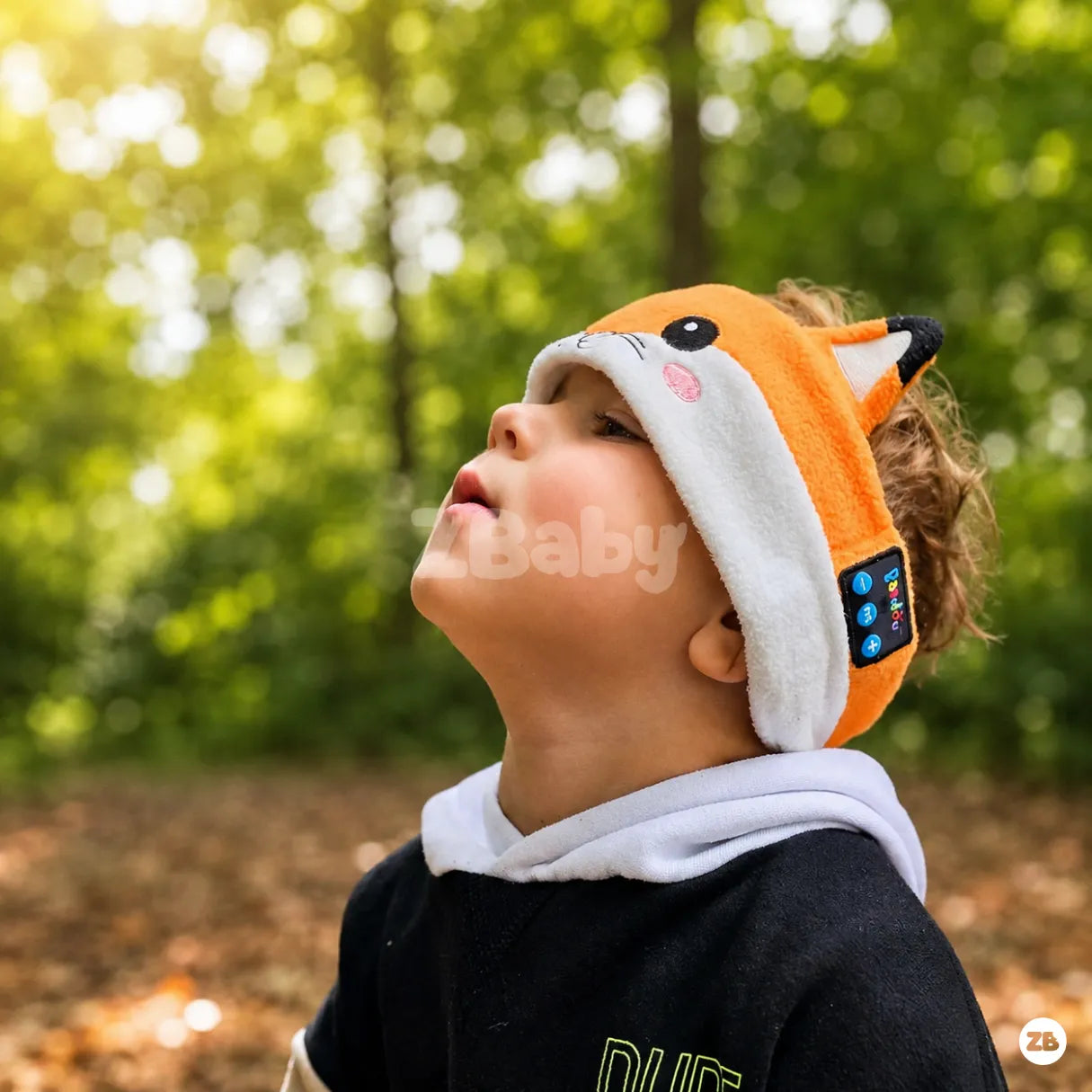 Faixa Fone de Ouvido Infantil Bluetooth para Dormir e Viajar - Bichinhos