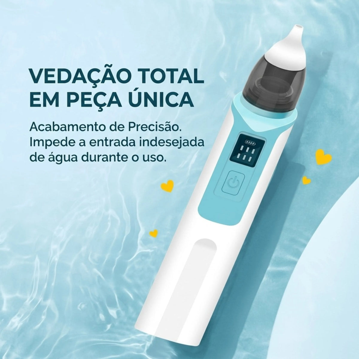 Aspirador Nasal Elétrico Recarregável para Bebês com Bico de Silicone Macio ZBaby™