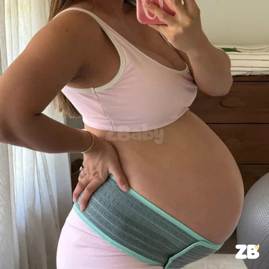 Cinta Pós-Parto e Gestante 2 em 1 com Carvão de Bambu