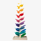 Brinquedo Montessori Árvore Sonora Arco íris - ZBaby