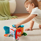 Brinquedo Sensorial Cubo Divertido para Bebês - ZBaby