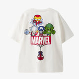 Camiseta Infantil Super Heróis Marvel Classic