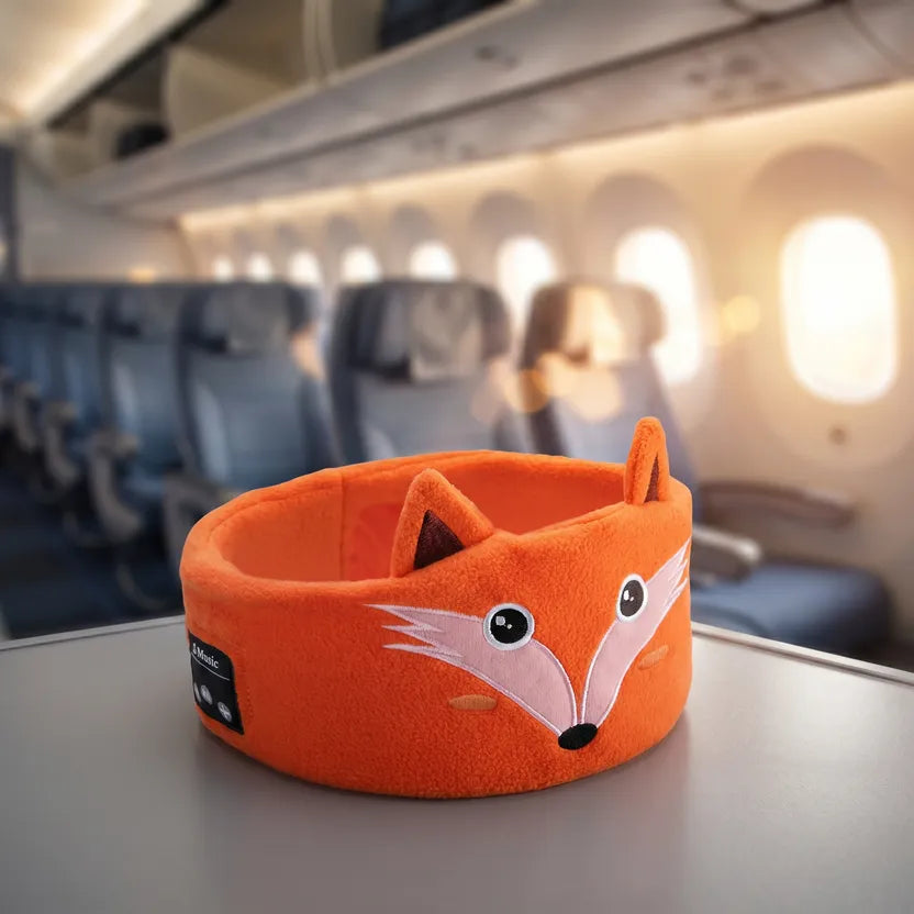 Faixa Fone de Ouvido Infantil Bluetooth para Dormir e Viajar - Bichinhos