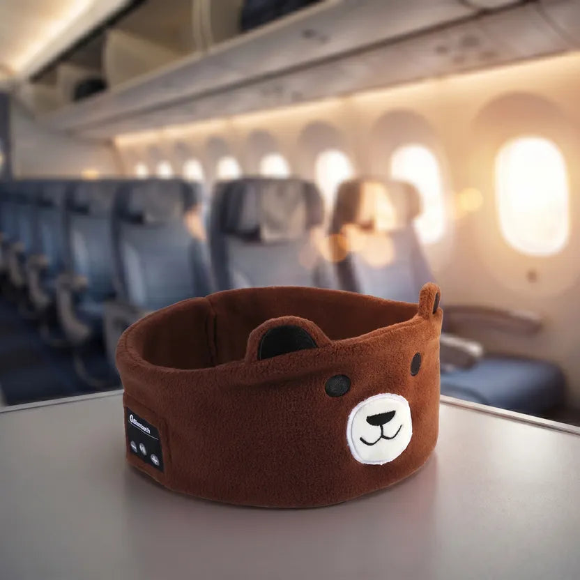 Faixa Fone de Ouvido Infantil Bluetooth para Dormir e Viajar - Bichinhos