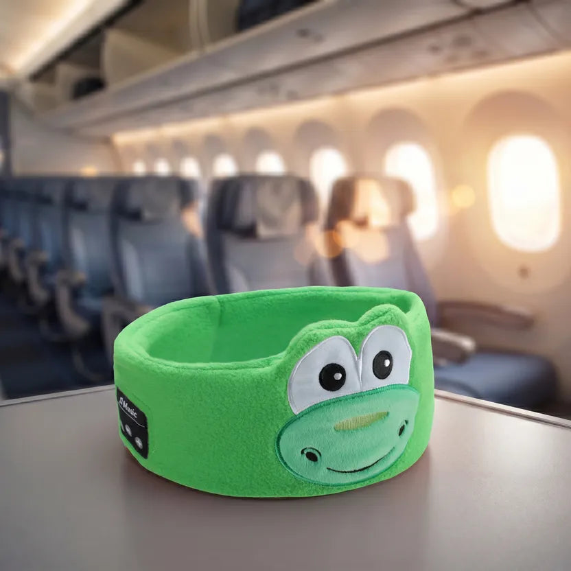 Faixa Fone de Ouvido Infantil Bluetooth para Dormir e Viajar - Bichinhos