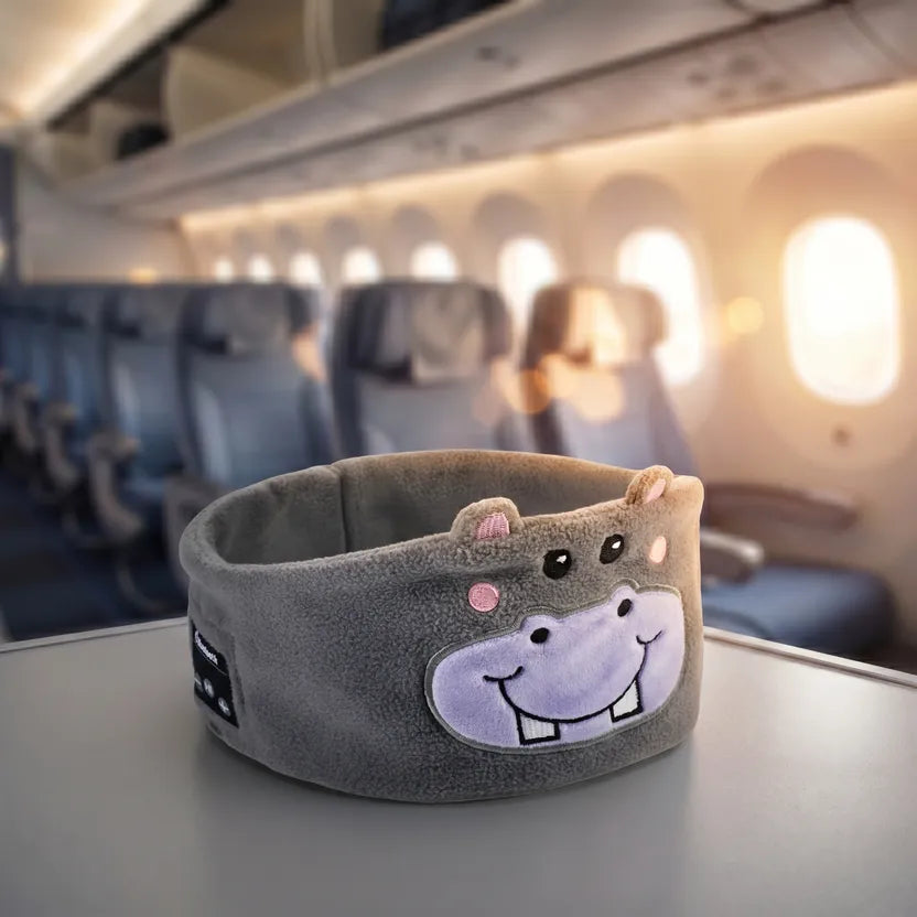 Faixa Fone de Ouvido Infantil Bluetooth para Dormir e Viajar - Bichinhos