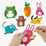 Kit de Costura Infantil Montessori - Brinquedo de Artesanato