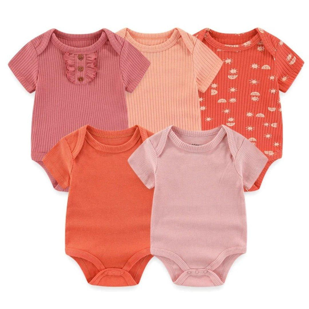 Kit Enxoval Body Bebê 5 Peças Unissex - ZBaby
