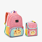 Kit Mochila Infantil Girafa Menina com Lancheira Escolar - ZBaby