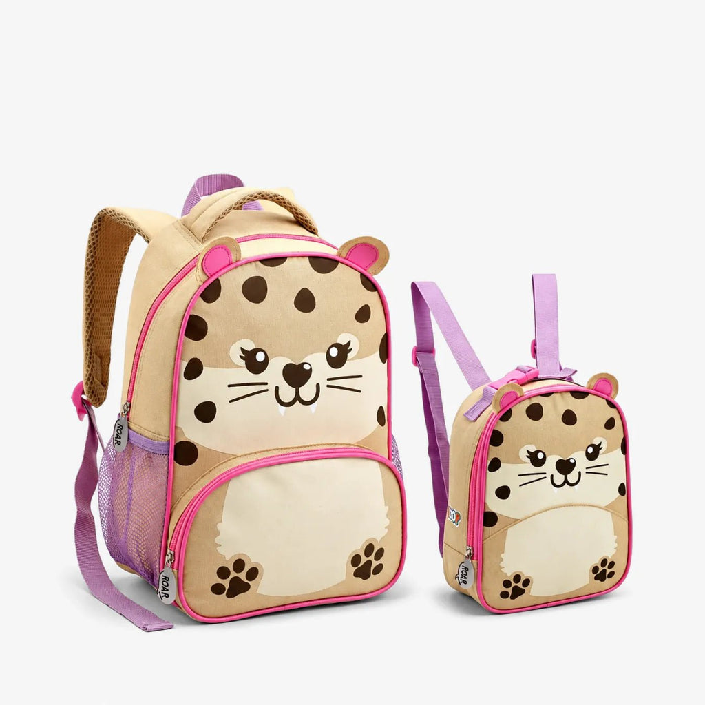 Kit Mochila Infantil Oncinha Menina com Lancheira Escolar - ZBaby