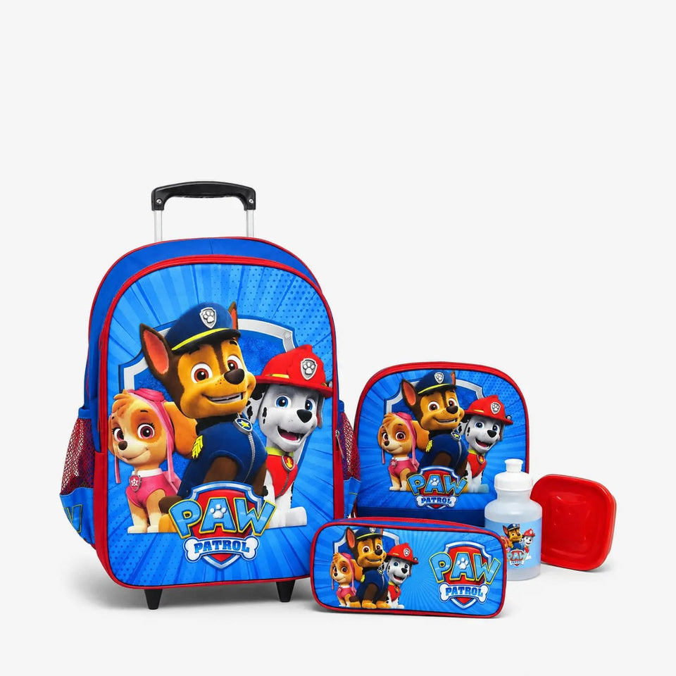 Kit Mochila Patrulha Canina com Lancheira e Estojo Escolar - ZBaby