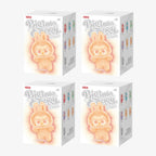 Pacote com 4 blind boxes Labubu Popmart Big Into Energy, ideal para fãs que buscam coleções completas
