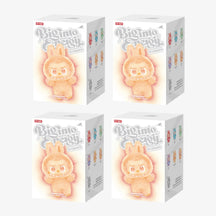 Pacote com 4 blind boxes Labubu Popmart Big Into Energy, ideal para fãs que buscam coleções completas