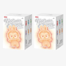 Combo com 2 caixas blind box Labubu Big Into Energy Popmart, figuras sortidas para colecionadores apaixonados
