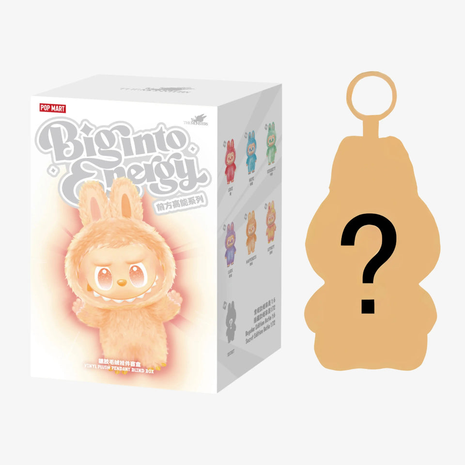 Blind box Labubu Popmart Big Into Energy com personagem surpresa exclusivo para colecionadores de toy art