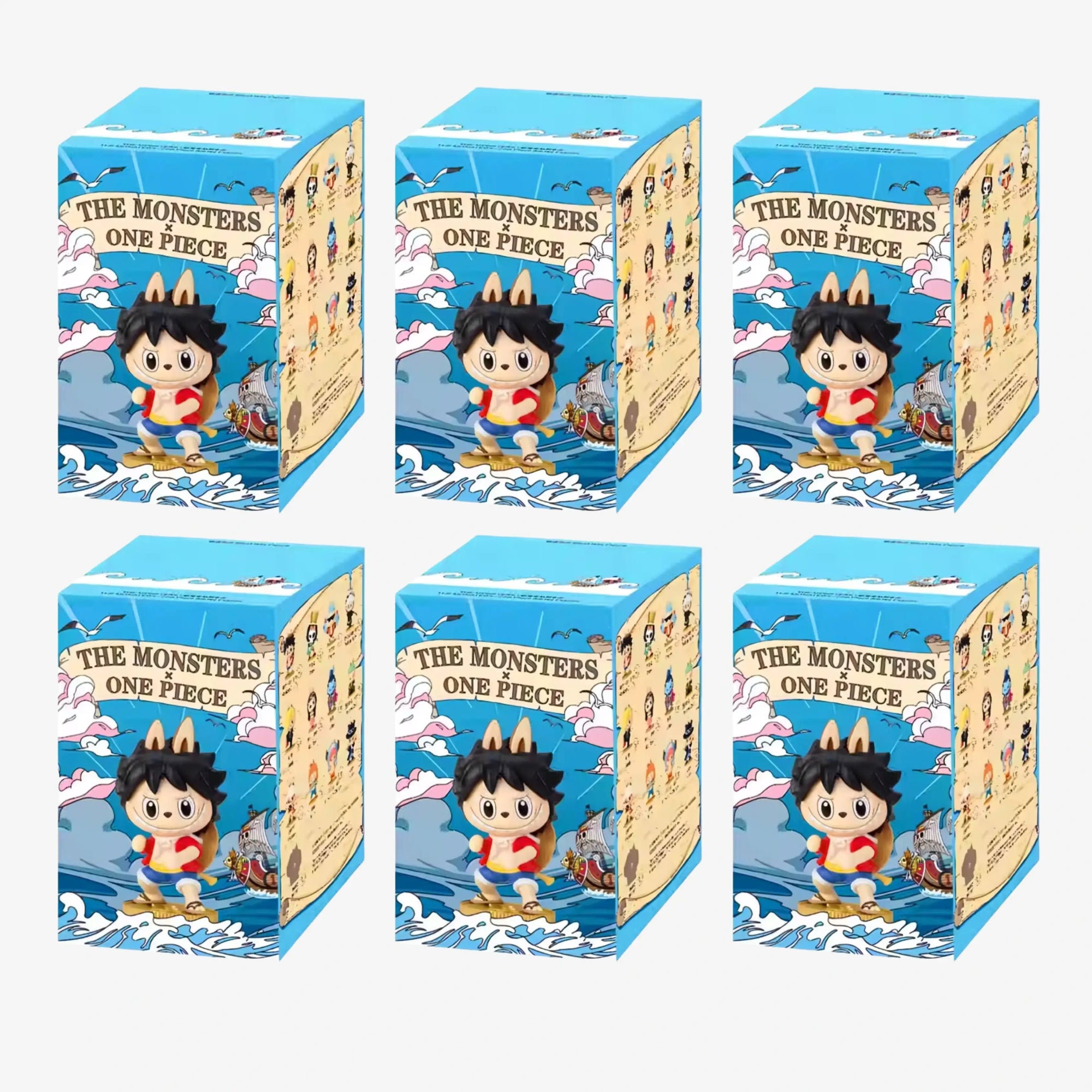 Labubu Caixa Aleatória The Monsters - Coleção One Piece Popmart - ZBaby