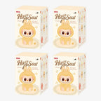 Bonecos Labubu originais Pop Mart versão Have A Seat em quatro embalagens lacradas, prontos para envio